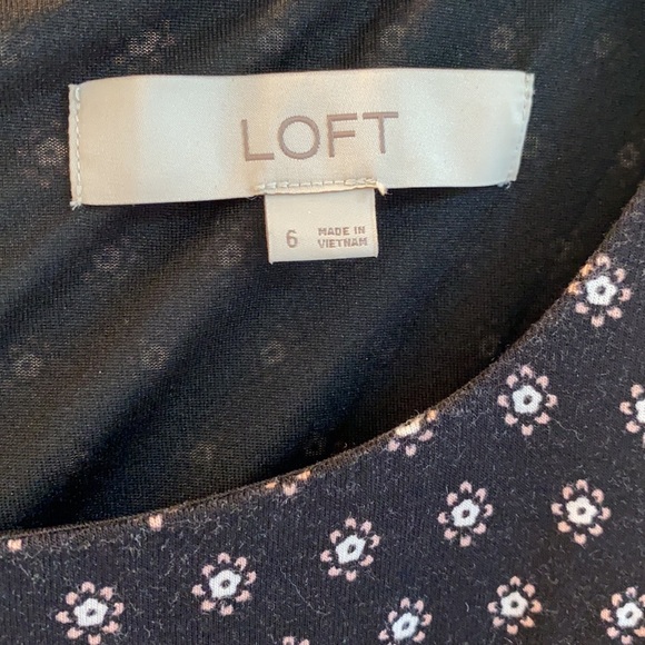 Loft black dress - Picture 3 of 6